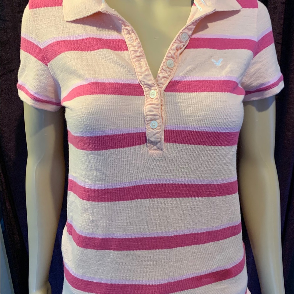 American Eagle Collared Pullover - image 1